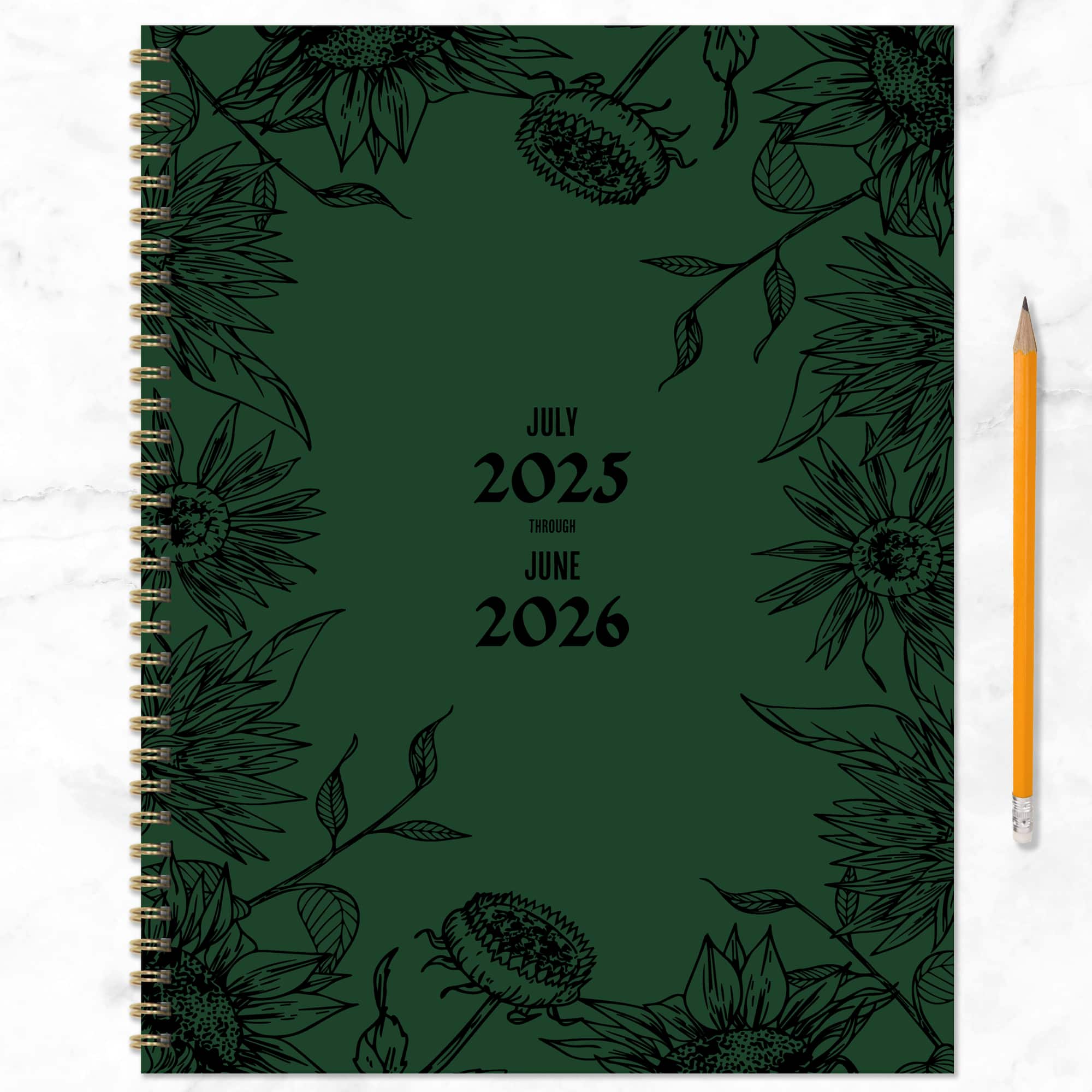 TF Publishing 2025-2026 Garden of Green Large Weekly/Monthly Planner